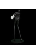 Lampa podłogowa WOMAN czarna 180 cm