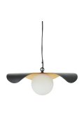 Lampa wisząca ENZO czarno złota 40 cm