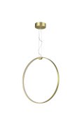 Lampa wisząca ACIRCULO led złota 60 cm
