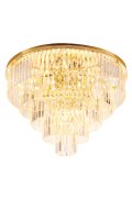 Plafon sufitowy SPLENDORE złoty 80 cm