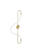 Lampa ścienna ESSA złota 90 cm