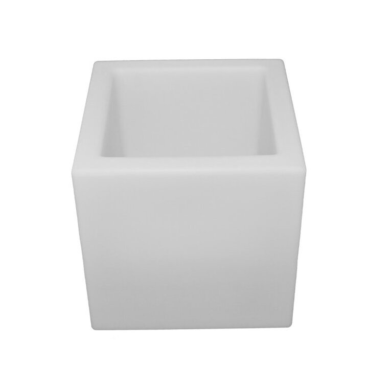 Lampa ogrodowa donica FLOWER CUBE LED RGBW 16 kolorów 40 cm