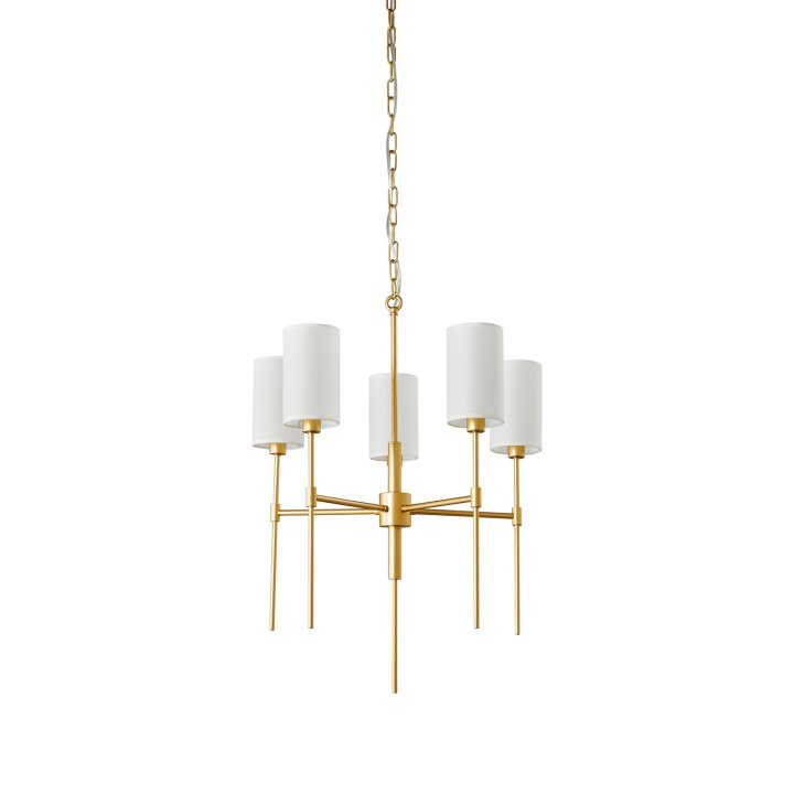 Lampa wisząca DARLING żyrandol złota 60 cm