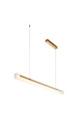 Lampa wisząca LONGIN-120 LED złoty 120 cm