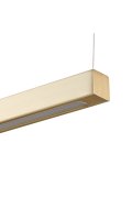 Lampa wisząca BEAM-80 LED złota 80 cm