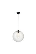Lampa wisząca TONDA czarna 40 cm
