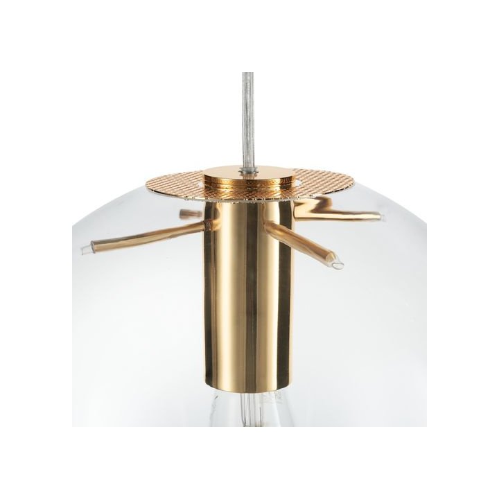 Lampa wisząca TONDA złota 40 cm