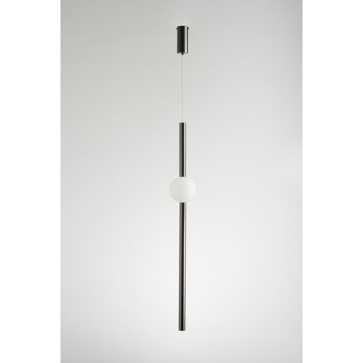 Lampa wisząca O-LINE LED 63 cm czarna