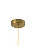 Lampa wisząca PEARL złota 20 cm