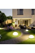 Lampa ogrodowa półkula ATMOSPHERE M LED RGBW 16 kolorów 35 cm