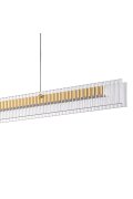 Lampa wisząca LONGIN-120 LED złoty 120 cm