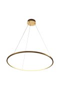 Lampa wisząca CIRCLE SLIM 80 LED złoty 80 cm