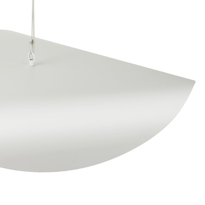 Lampa wisząca ENZO biało złota 80 cm