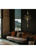 Lampa wisząca SUSSO L złota 60 cm
