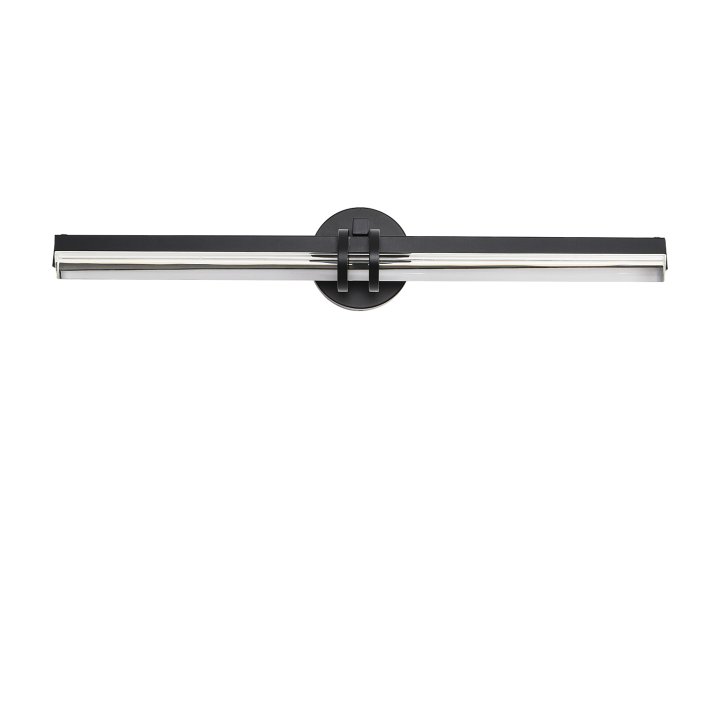 Lampa ścienna LOVELY LED czarna 58 cm