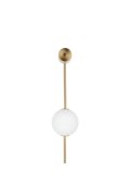 Lampa ścienna BERRY LED złoty biały 103 cm
