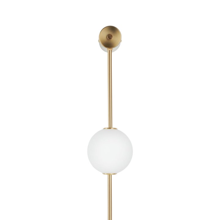 Lampa ścienna BERRY LED złoty biały 103 cm