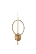 Lampa ścienna ECLIPTICA LED złota 100 cm