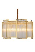Lampa wisząca IMPERIO złota 80 cm