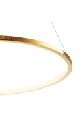 Lampa wisząca CIRCLE SLIM 60 LED złoty 60 cm