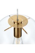 Lampa wisząca TONDA złota 40 cm