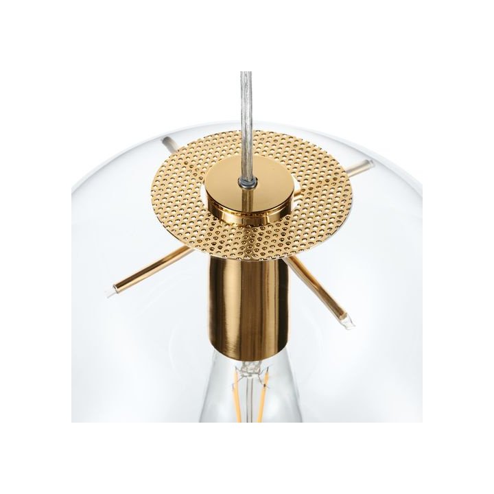 Lampa wisząca TONDA złota 40 cm