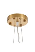 Lampa wisząca BOTANIKA WAVE złoto biała 125 cm