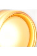 Lampa ścienna CANDY LED 13,5 cm bursztynowa- minimalistyczny kinkiet
