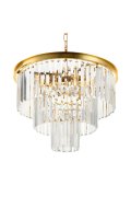 Lampa wisząca SPLENDORE złota 50 cm