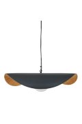 Lampa wisząca ENZO czarno złota 60 cm