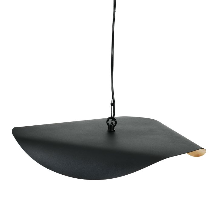 Lampa wisząca ENZO czarno złota 40 cm