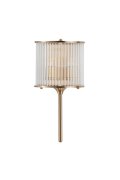 Lampa ścienna SERGIO-1 złota 40 cm