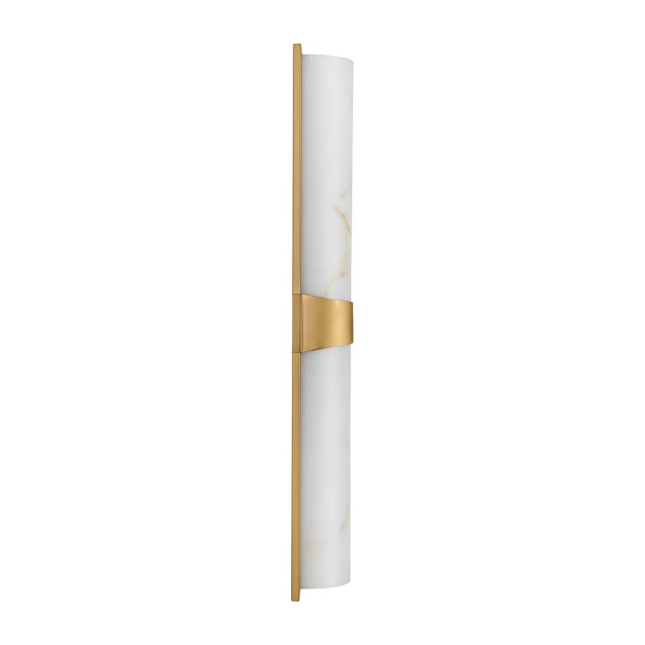 Lampa ścienna MURO LED biały marmur 66 cm