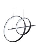 Lampa wisząca NEW AGE LED czarna 120 cm
