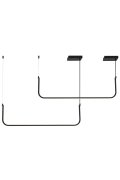 Lampa wisząca MINIMA-2 led czarna 120 cm