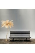 Lampa wisząca EMU pióra beżowe 100 cm