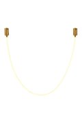 Lampa wisząca SNAKE LED wąż ledowy złota 300 cm