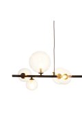 Lampa wisząca ORION LONG-90 czarna 90 cm