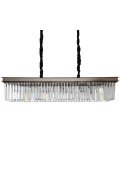 Lampa wisząca SPARKLE SINGLE antracyt szczotkowany 100 cm