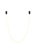 Lampa wisząca SNAKE LED wąż ledowy czarna 400 cm