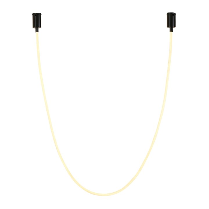 Lampa wisząca SNAKE LED wąż ledowy czarna 400 cm