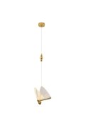 Lampa wisząca BEE LAMP 1 LED złota 21 cm