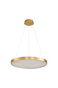 Lampa wisząca ALCHEMY LED złoty alabaster 60 cm