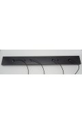 Lampa wisząca LINEA-4 LONG czarna 70 cm