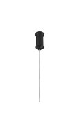 Lampa wisząca MINI MOON czarna 100 cm