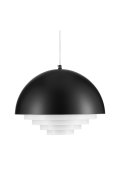 Lampa wisząca DIVERSO czarna matowa 35 cm