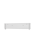 Grzejnik dekoracyjny Aries 2 poziomy Biały Imers szer. 1100 mm wys. 240 mm 430W
