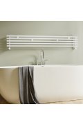 Grzejnik dekoracyjny Aries 2 poziomy Biały Imers szer. 1100 mm wys. 240 mm 430W