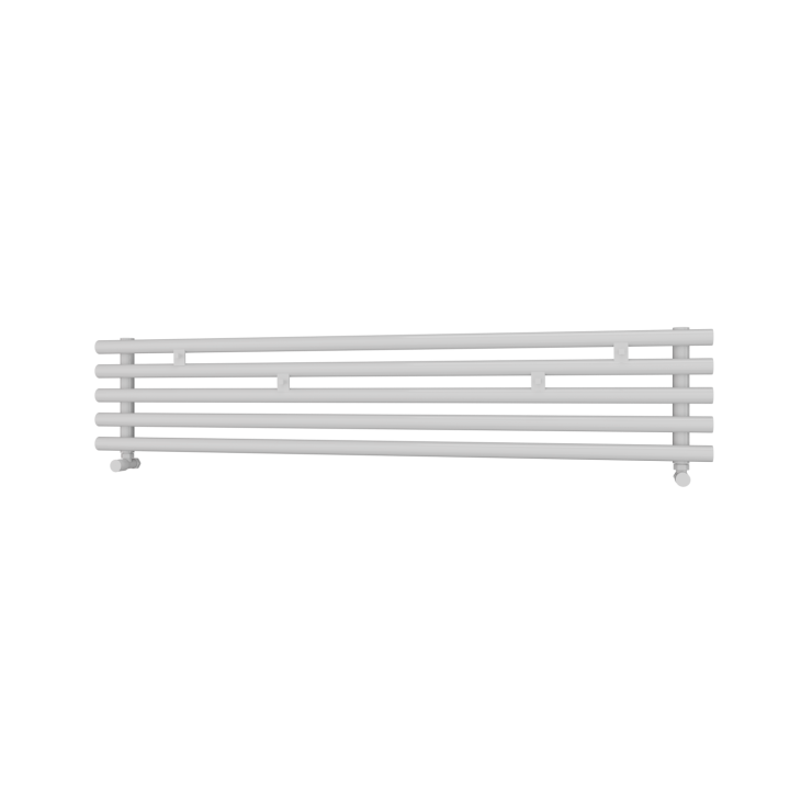 Grzejnik dekoracyjny Aries 2 poziomy Biały Imers szer. 1100 mm wys. 240 mm 430W
