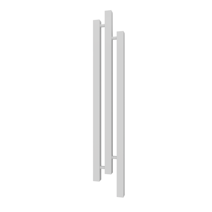 Grzejnik dekoracyjny Cubic 1 230x1360mm 425W biały mat